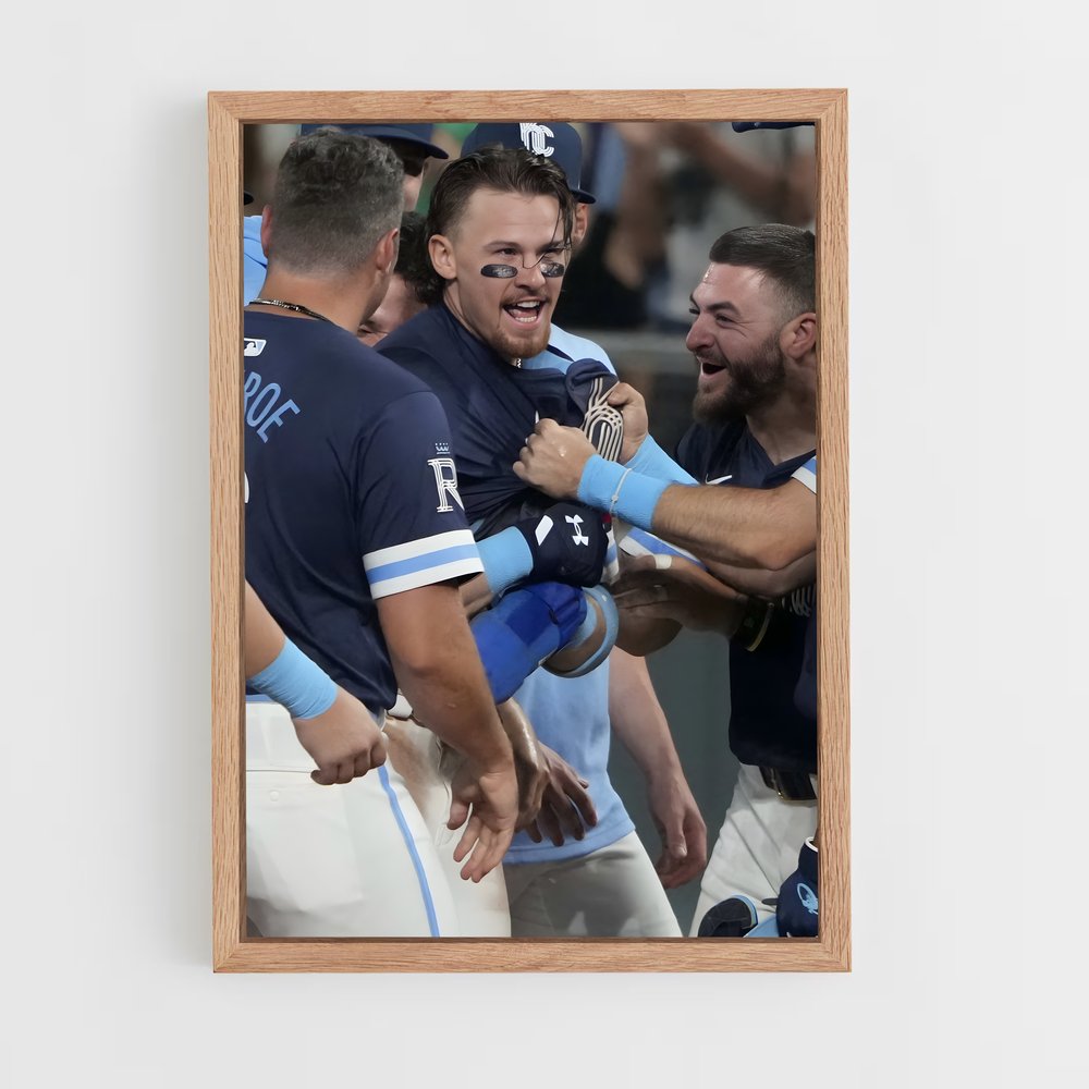 Poster Celebration Sur Le Diamant – affiche Baseball (vue 4)